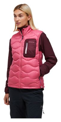 Peak Performance Helium Utility Sleeveless Down Jacket for Women, Pink