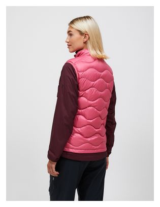 Peak Performance Helium Utility Sleeveless Down Jacket for Women, Pink
