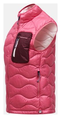 Peak Performance Helium Utility Sleeveless Down Jacket for Women, Pink