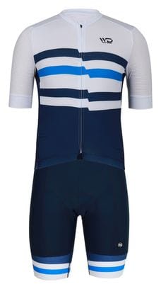 Maillot de cyclisme homme CHALLENGER bleu/blanc