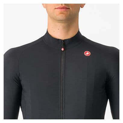 Maillot de manga larga Castelli Aero Race Negro