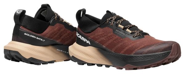 Scarpa Golden Gate LT WP Women's Trail Running Shoes, Brown/Black