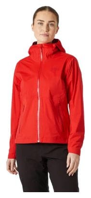 Dames Helly Hansen Momentum 3L Jas Rood