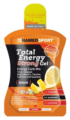 NamedSport Total Energy Strong Energy Gel 40ml Lemon