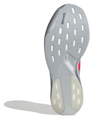 Chaussures Running adidas Adizero Evo SL Argent/Rouge Homme