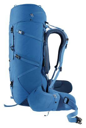 Mochila de senderismo Deuter Aircontact Core 50 +10 L azul para hombre