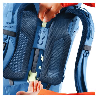 Mochila de senderismo Deuter Aircontact Core 50 +10 L azul para hombre
