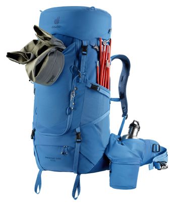 Mochila de senderismo Deuter Aircontact Core 50 +10 L azul para hombre