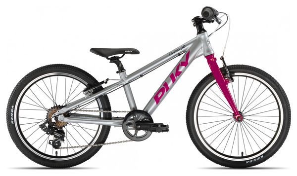 PUKY S-Pro 20-7 Alu vélo enfant argent / berry