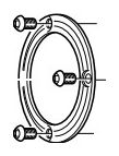 Campagnolo Eurus and Shamal Hub Cap and Screw