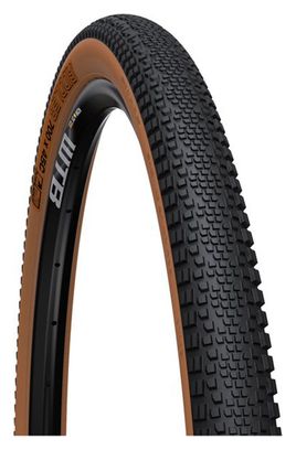 Neumático Gravel WTB Riddler 700c Tubeless UST Soft TCS Light Fast Rolling Beige Paredes laterales