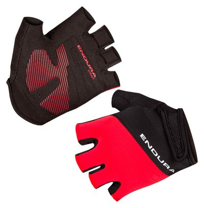 Endura Xtract II Short Gloves Red