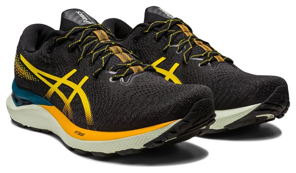 Zapatillas Asics Gel Cumulus 24 TR Baño de Naturaleza Negro Amarillo