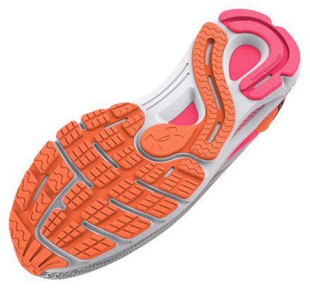 Under Armour HOVR Sonic 6 Breeze Zapatillas Running Mujer Blanco Rosa Naranja