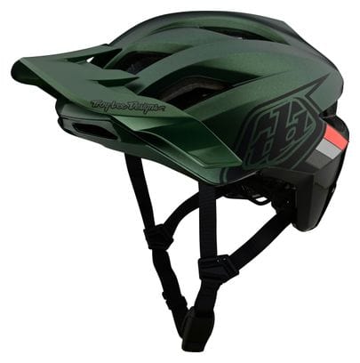 Troy Lee Designs Flowline SE Green Badge MTB Helm