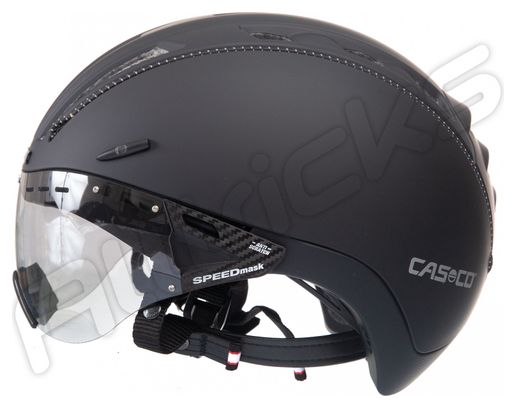 Casque Ville avec Visière CASCO Roadster Plus Noir