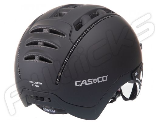 Casque Ville avec Visière CASCO Roadster Plus Noir
