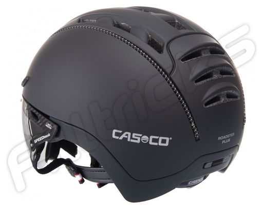 Casco City con visera CASCO Roadster Plus Black