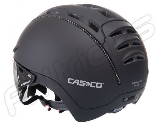 Casque Ville avec Visière CASCO Roadster Plus Noir