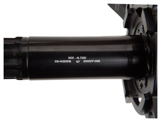 BMX-Kurbelgarnitur Box One M35 Schwarz