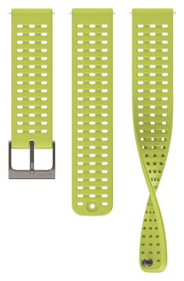 Bracelet de Montre Silicone Suunto Athletic 2 22mm Light Lime