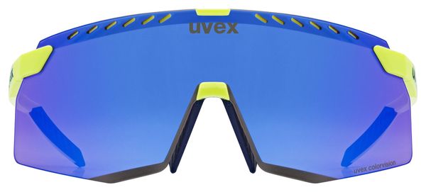 Lunettes Uvex Pace Stage CV Jaune/Verres Bleu Miroir
