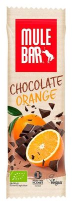 Barre Énergétique MuleBar Vegan Chocolat / Orange 40 g