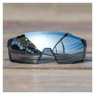 ROCKBROS Lunettes Vélo Polarisées UV400