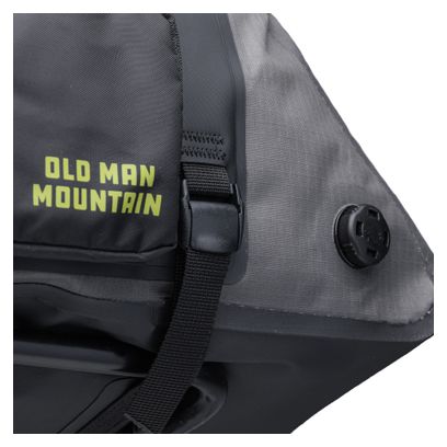 Old Man Mountain Atlas Rack Pack 12L Gepäcktasche für den Heckgepäckträger, grau/schwarz