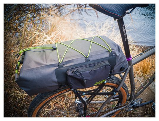Old Man Mountain Atlas Rack Pack 12L Gepäcktasche für den Heckgepäckträger, grau/schwarz