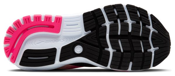 Brooks Ghost 16 Scarpe da corsa da donna Nero/Rosa/Giallo