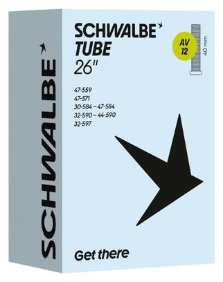 Schwalbe Tube 12 26'' Schrader 40 mm Inner Tube