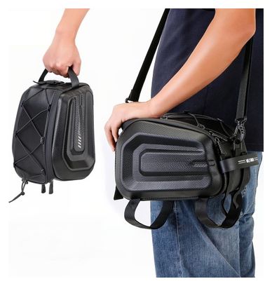Waterproof rear bike rack bag 4L WILD MAN