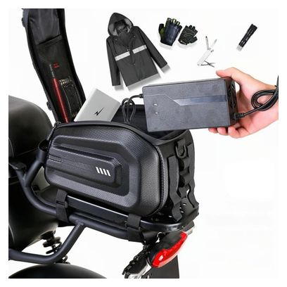 Waterproof rear bike rack bag 4L WILD MAN