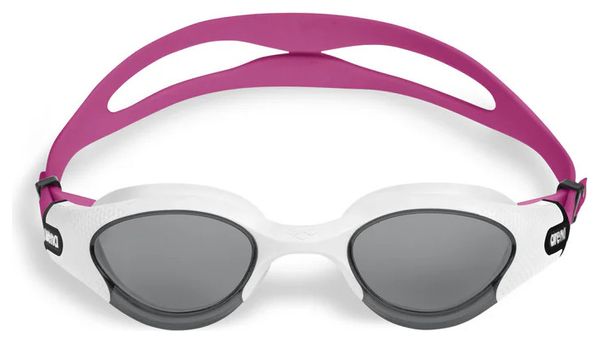 Arena One Plus Women's Swimming Goggles, Dark White/Pink