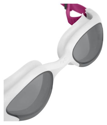 Arena One Plus Women's Swimming Goggles, Dark White/Pink