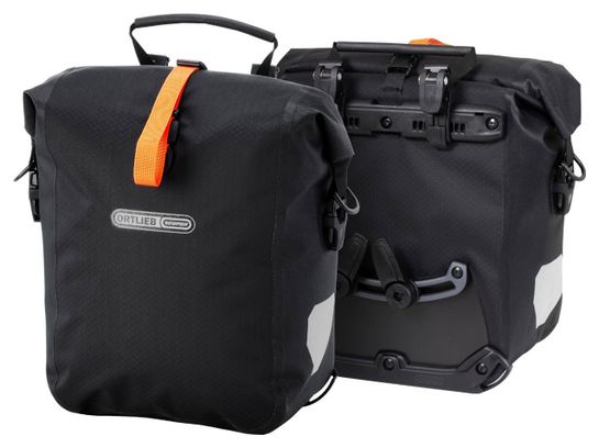 Ortlieb Gravel Pack 25L Paar Fahrradtaschen Schwarz