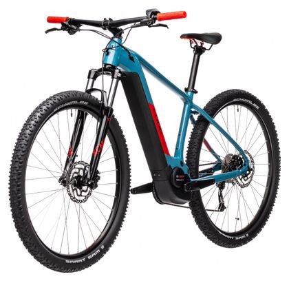 MTB eléctrica rígida Cube Reaction Hybrid Performance 625 Shimano Alivio 9S 625 Wh 29'' Azul Rojo 2021