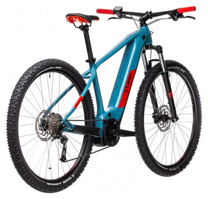 Cube Reaction Hybrid Performance 625 MTB elettrica Hardtail Shimano Alivio 9S 625 Wh 29'' Blue Red 2021