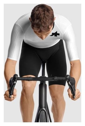 Assos Equipe RSR S11 Heren Trui met Korte Mouwen Wit