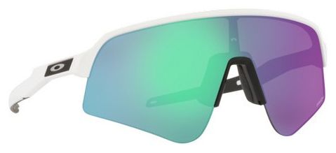 Lunettes Oakley Sutro Lite Sweep Matte White / Prizm Road Jade / Ref. OO9465-0439