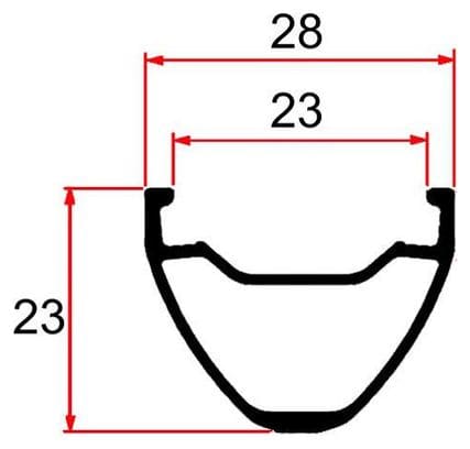 Paire de roues Progress REVO 29” | 15x100/12x142 mm | 6 Trous | Sram XD