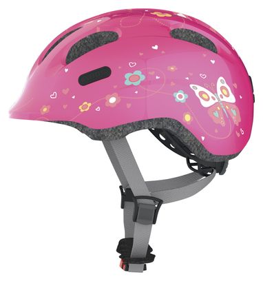 Helm Enfant ABUS Smiley 2.0 Pink Butterfly