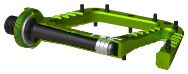 Pedali OneUp grigio alluminio