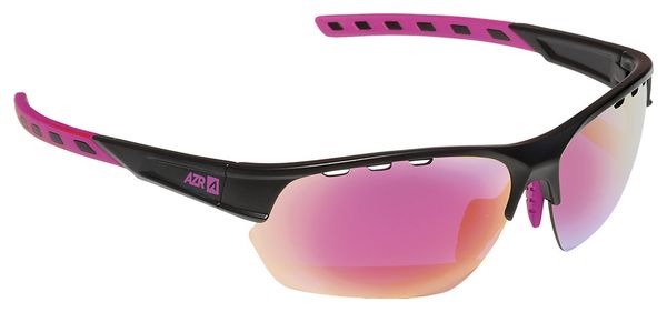 AZR IZOARD Brille Schwarz Patent / Pink