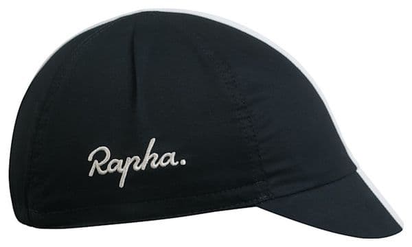 Gorra de carretera Rapha II Negra/Blanca