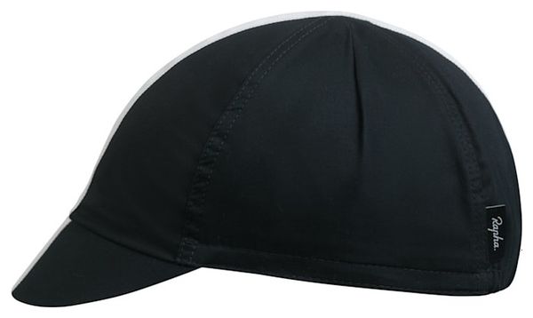 Gorra de carretera Rapha II Negra/Blanca