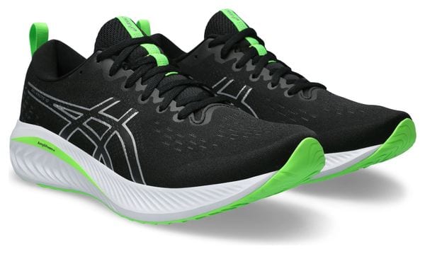 Asics Gel Excite 10 Running Shoes Black White Green Men's