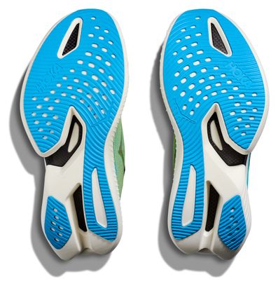 Chaussures de Running Hoka Cielo X1 Bleu Vert Rouge Unisexe