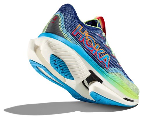 Hoka Cielo X1 Scarpe da corsa Blu Verde Rosso Unisex